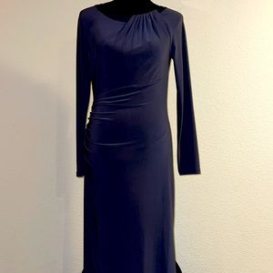 Ralph Lauren Navy Long Sleeve Dress